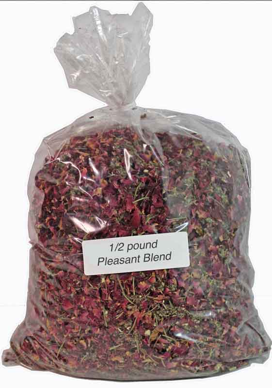 half pound pleasant blend bag of herbs