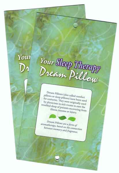 Sleep Therapy Folders Long Creek Herbs