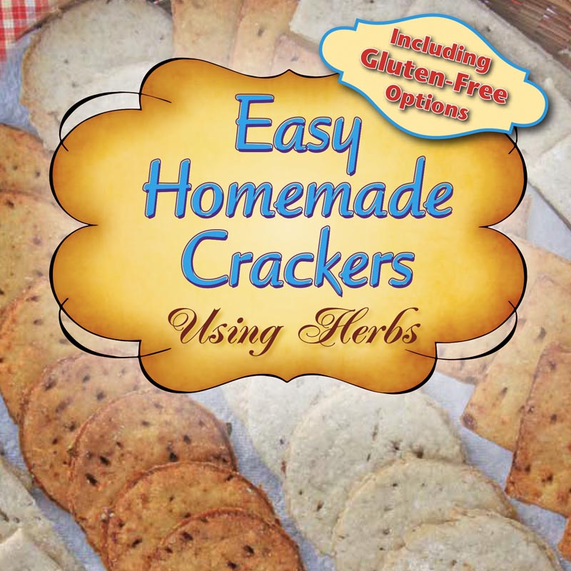 easy homemade crackers book - digital download